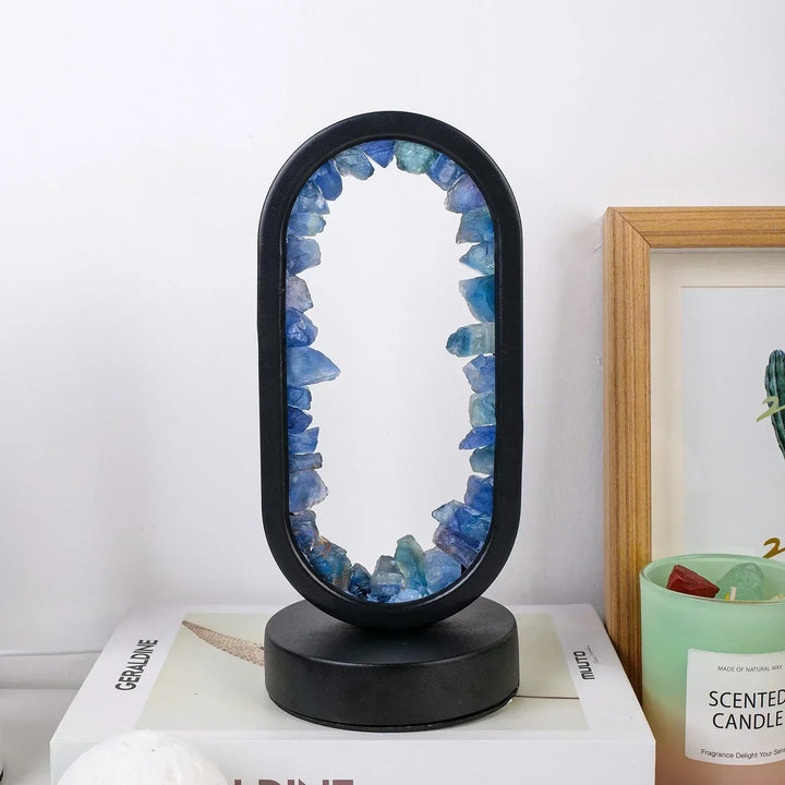 Table lamp with crystal ambient light design | Kalsten