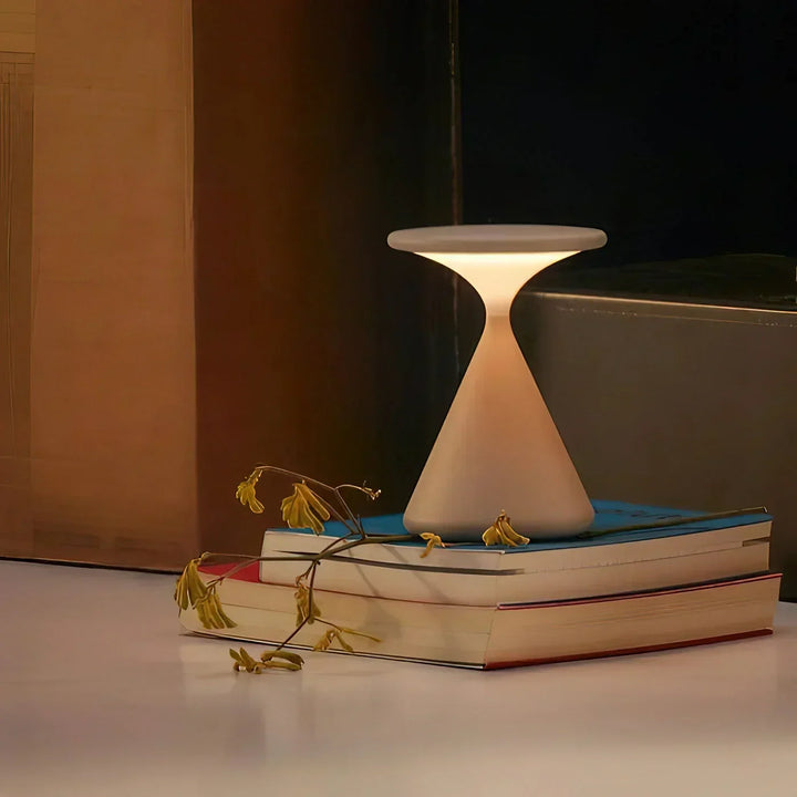 Wireless Table Lamp Amos Hourglass | Kalsten