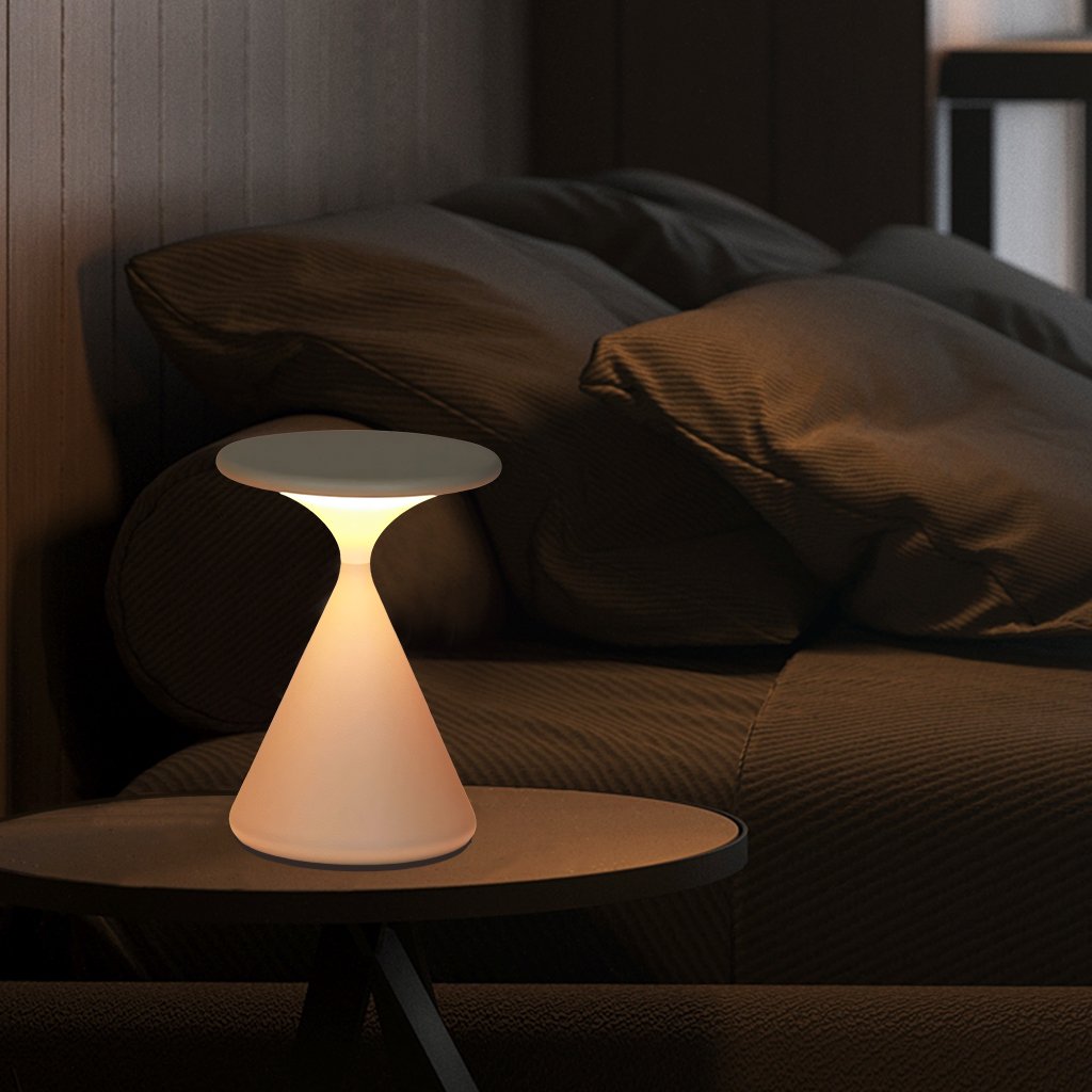 Wireless Table Lamp Amos Hourglass | Kalsten
