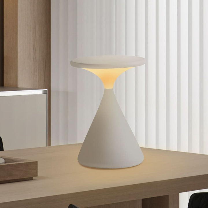 Hourglass Cordless LED Table Lamp with Touch Dimmer | Kalsten