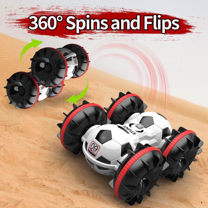 Kalsten | Amphibious Remote-Controlled Car, All-Terrain Football, Remote-Controlled Boat, Pool Toy, Gift for Boys and Girls