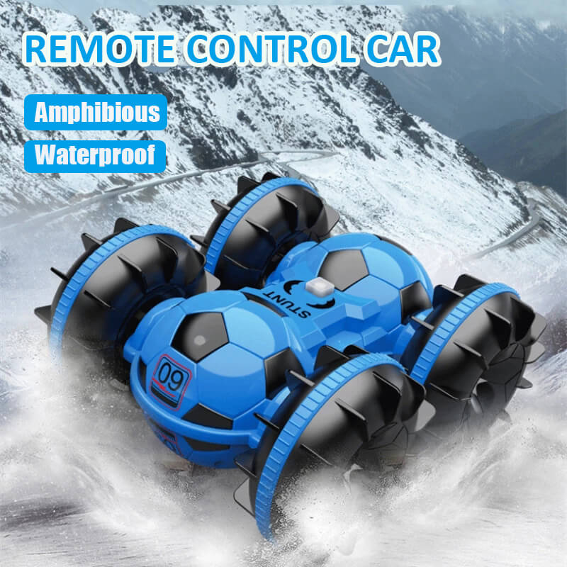 Kalsten | Amphibious Remote-Controlled Car, All-Terrain Football, Remote-Controlled Boat, Pool Toy, Gift for Boys and Girls