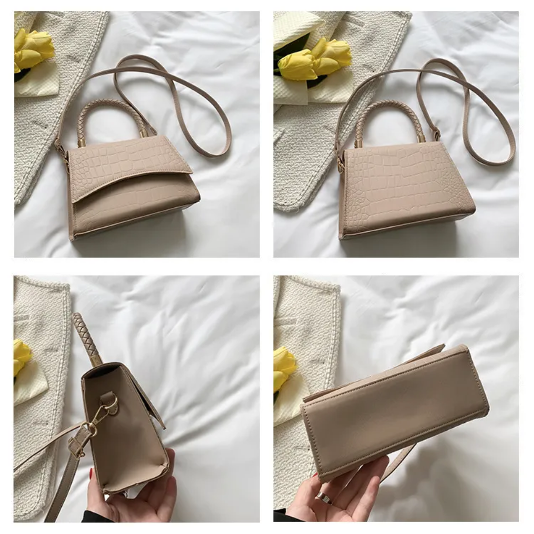 Style Spring Women's Handbag made of PU leather with Crossbody strap | Kalsten
