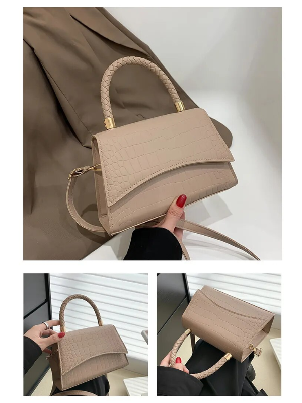 Style Spring Women's Handbag made of PU leather with Crossbody strap | Kalsten