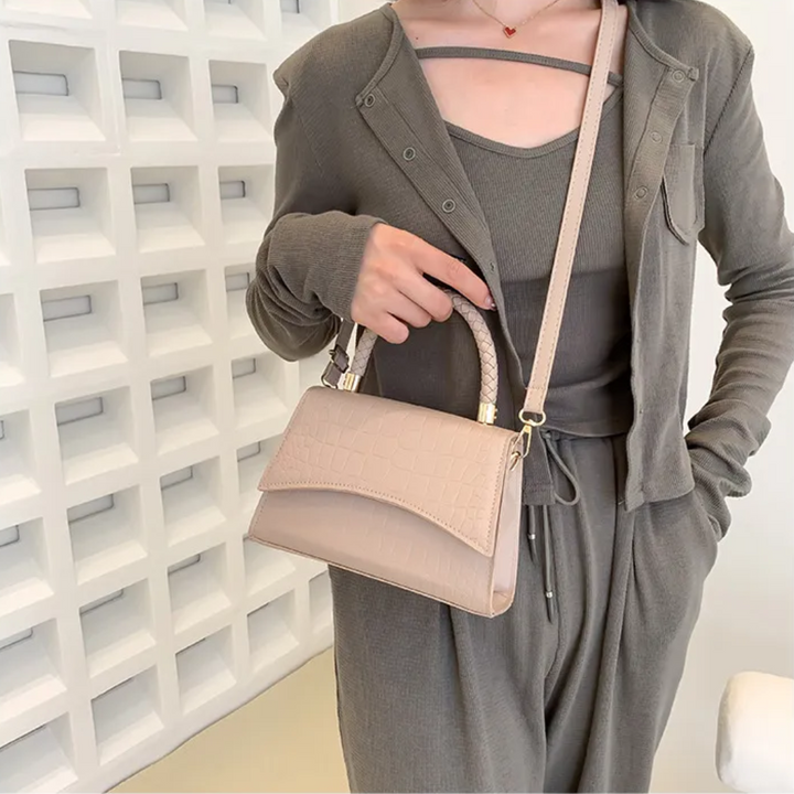 Style Spring Women's Handbag made of PU leather with Crossbody strap | Kalsten