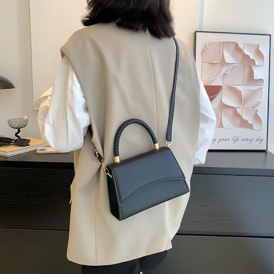Style Spring Women's Handbag made of PU leather with Crossbody strap | Kalsten