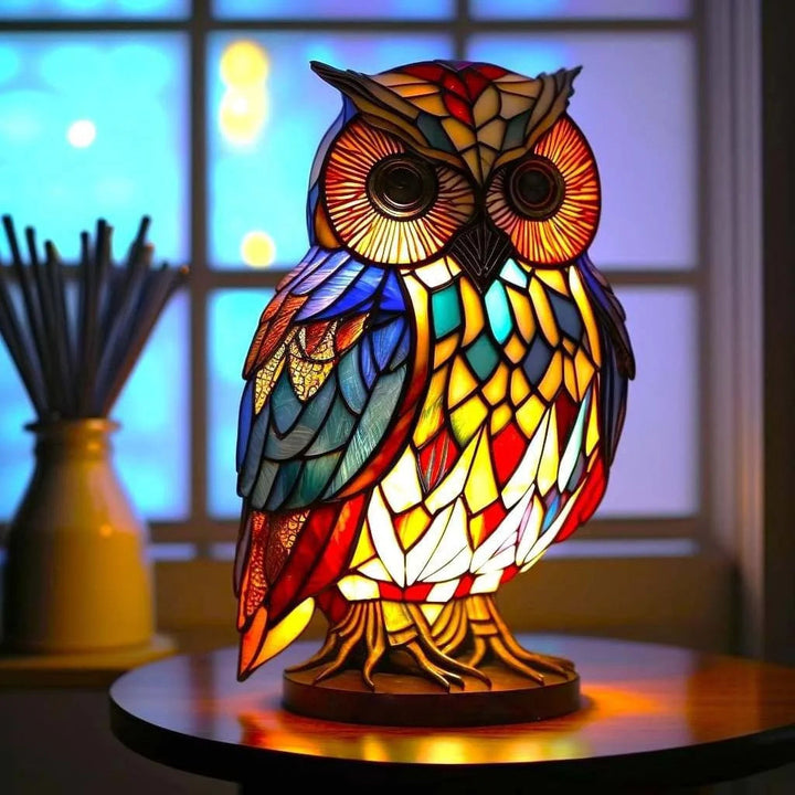 Decorative Animal Glass Table Lamp Kalsten