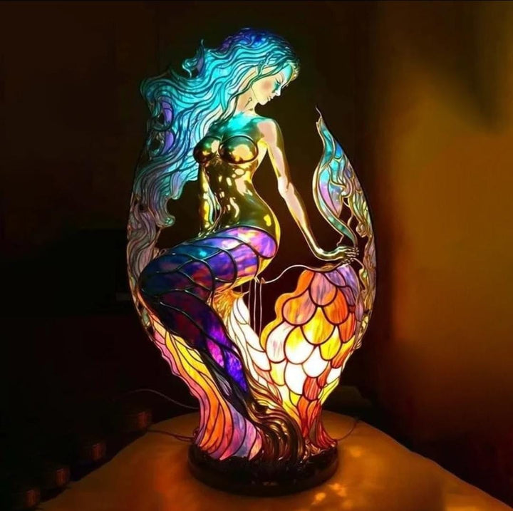 Decorative Animal Glass Table Lamp Kalsten