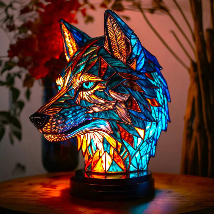 Decorative Animal Glass Table Lamp Kalsten