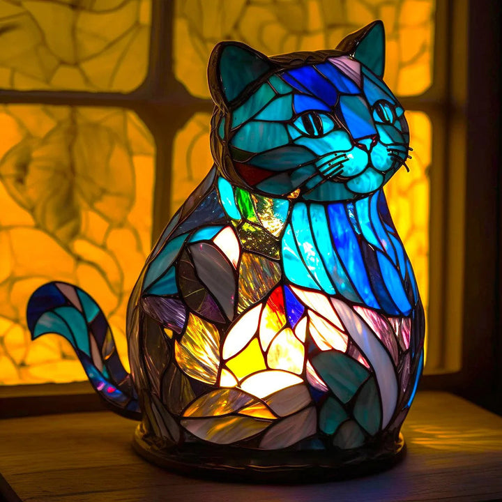 Decorative Animal Glass Table Lamp Kalsten