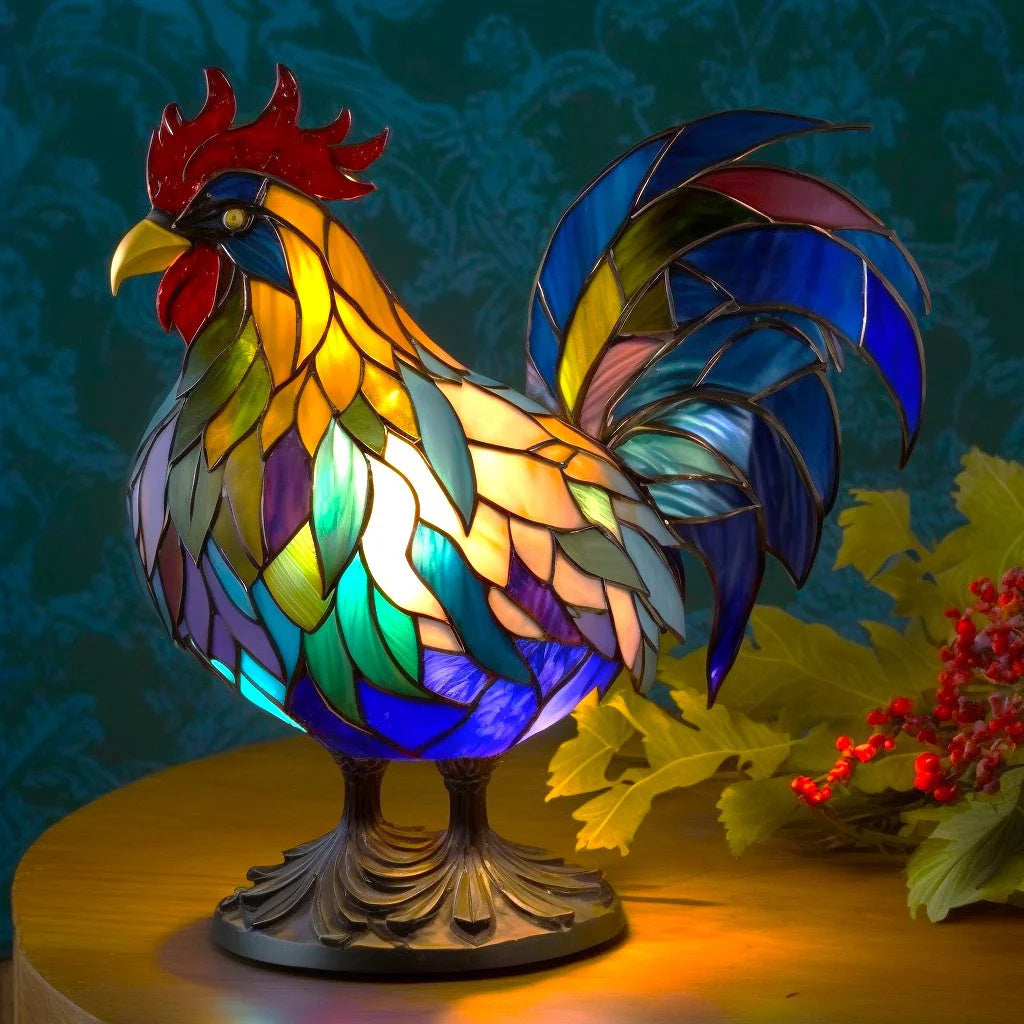 Decorative Animal Glass Table Lamp Kalsten