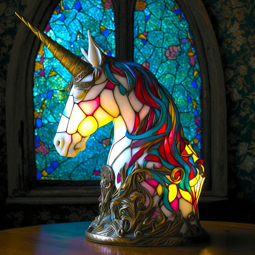 Decorative Animal Glass Table Lamp Kalsten