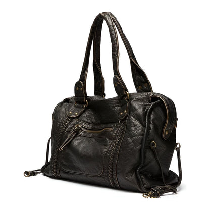 Skanto | Genuine Leather Shoulder Bag – Elegant and Durable Handbag for Work and Everyday