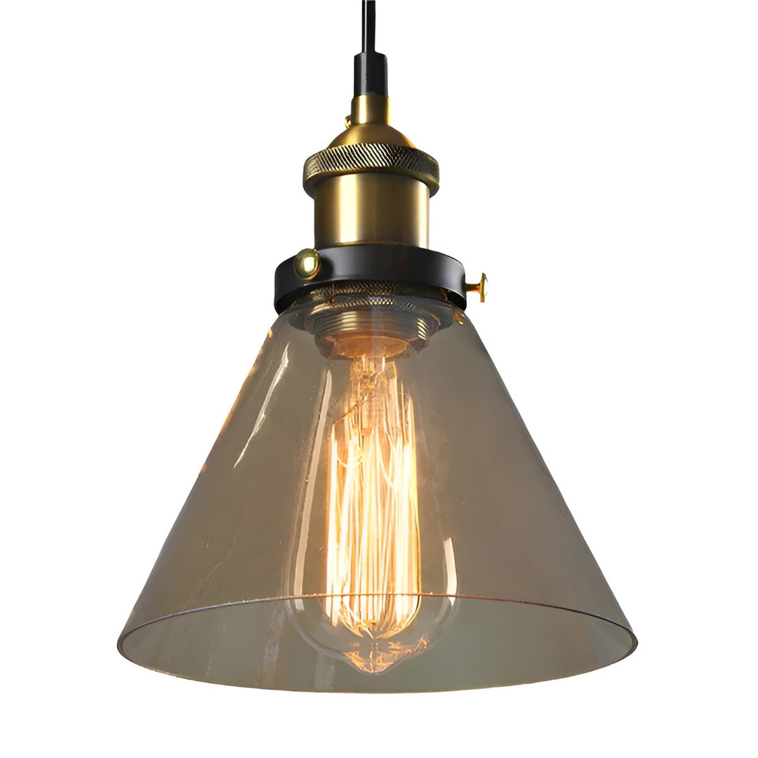 Hanging lamp made of antique glass – Vintage style for stylish lighting | Kalsten