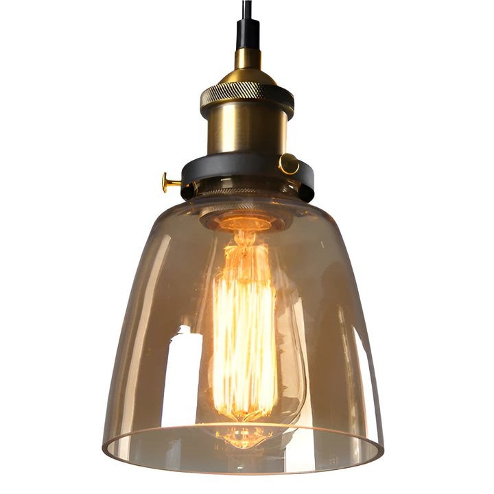 Hanging lamp made of antique glass – Vintage style for stylish lighting | Kalsten