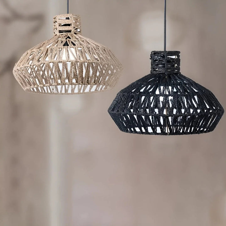 Elegant Vintage Rattan Pendant Lamp – Timeless Luxury for Every Space Kalsten