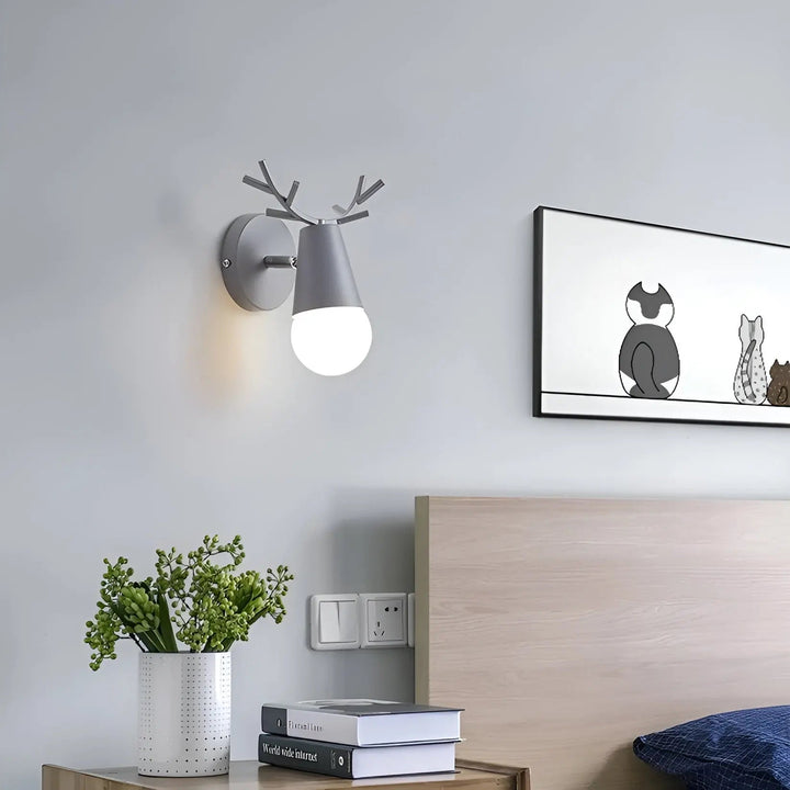 Nordic Glow Antler LED Wall Lamp – Elegant & Energy Efficient Design Kalsten
