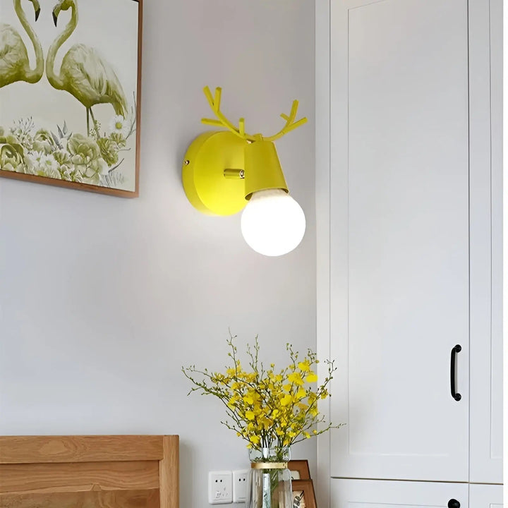 Nordic Glow Antler LED Wall Lamp – Elegant & Energy Efficient Design Kalsten