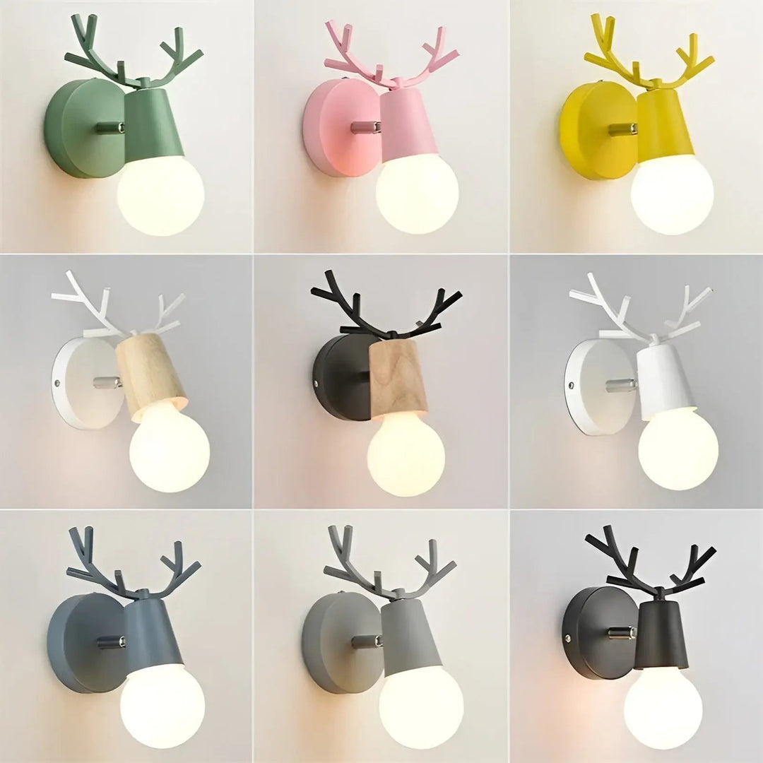 Nordic Glow Antler LED Wall Lamp – Elegant & Energy Efficient Design Kalsten