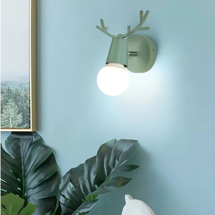 Nordic Glow Antler LED Wall Lamp – Elegant & Energy Efficient Design Kalsten