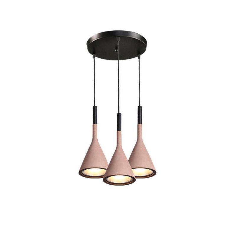 Conical Concrete Drop light Pendant Light | Kalsten