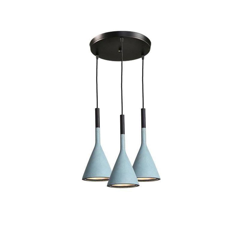 Conical Concrete Drop light Pendant Light | Kalsten