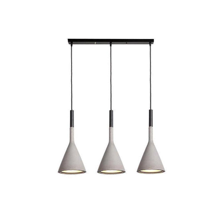 Conical Concrete Drop light Pendant Light | Kalsten