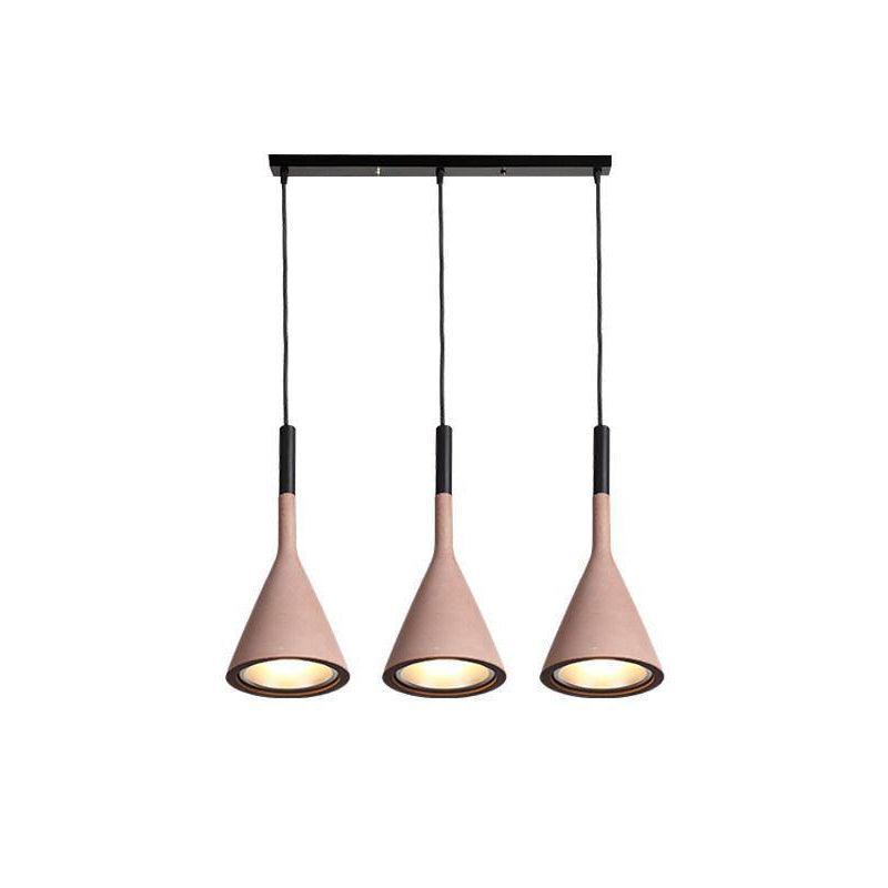 Conical Concrete Drop light Pendant Light | Kalsten