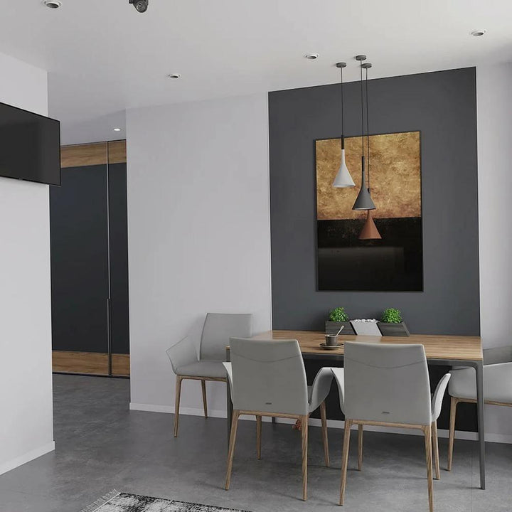 Conical Concrete Drop light Pendant Light | Kalsten