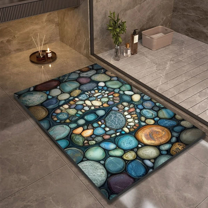 Kalsten | Diatomaceous Earth Bath Mat for Safety & Comfort