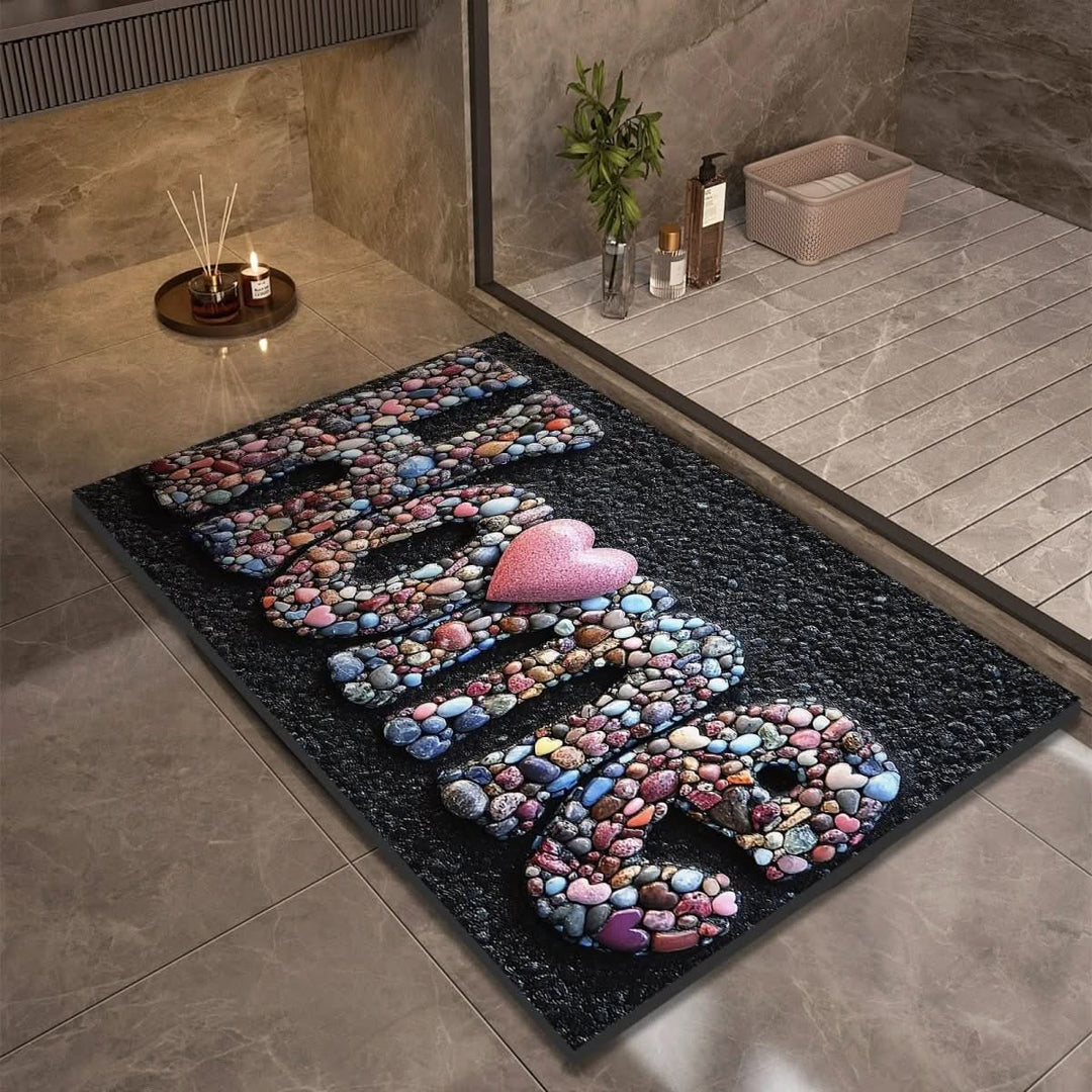Kalsten | Diatomaceous Earth Bath Mat for Safety & Comfort