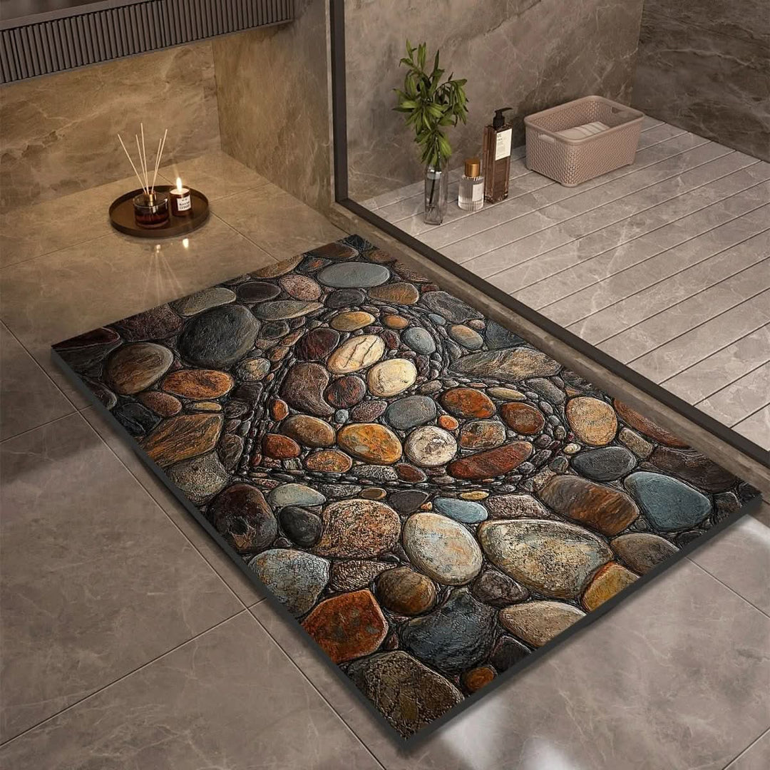 Kalsten | Diatomaceous Earth Bath Mat for Safety & Comfort
