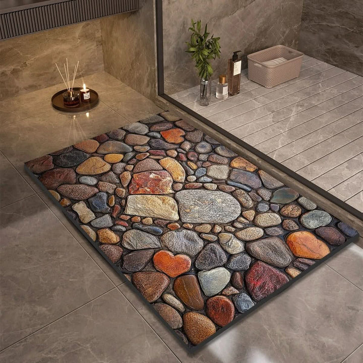 Kalsten | Diatomaceous Earth Bath Mat for Safety & Comfort