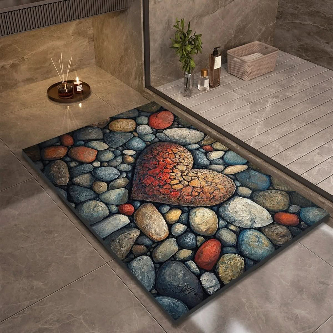 Kalsten | Diatomaceous Earth Bath Mat for Safety & Comfort
