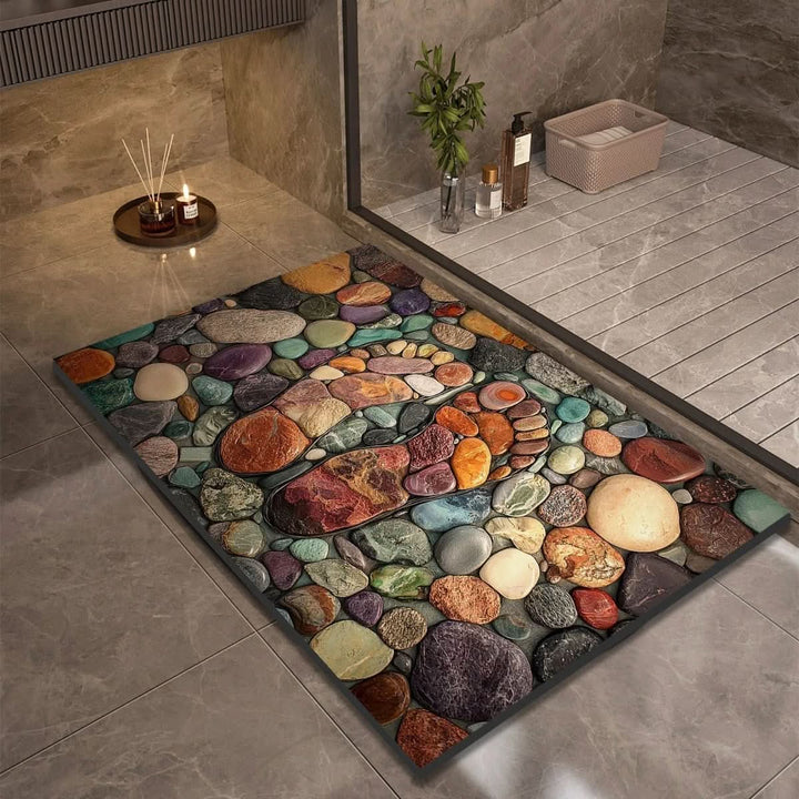 Kalsten | Diatomaceous Earth Bath Mat for Safety & Comfort