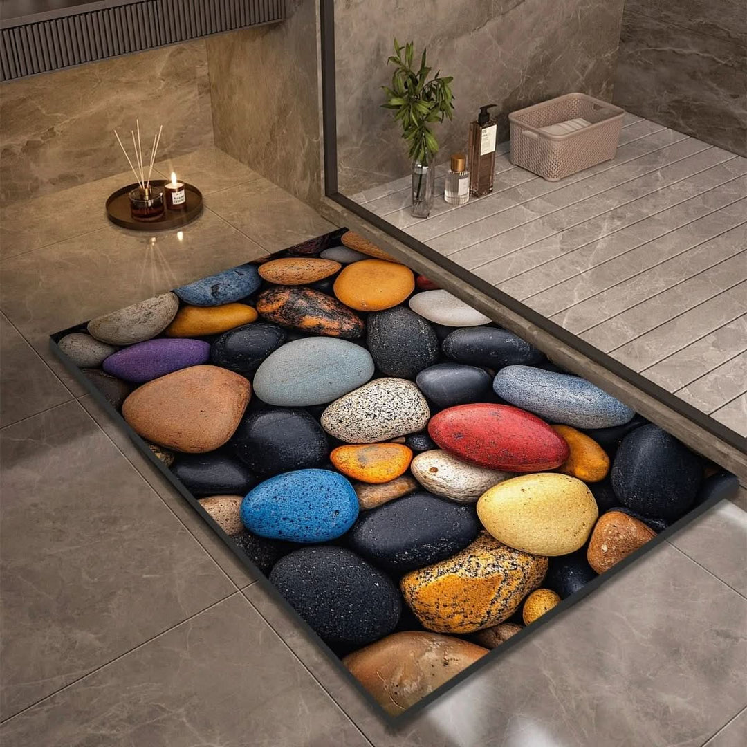 Kalsten | Diatomaceous Earth Bath Mat for Safety & Comfort
