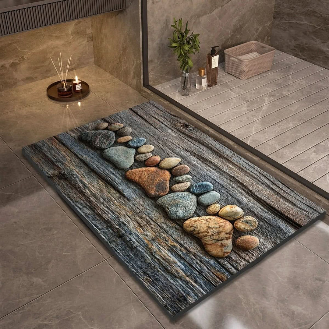 Kalsten | Diatomaceous Earth Bath Mat for Safety & Comfort