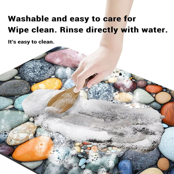 Kalsten | Diatomaceous Earth Bath Mat for Safety & Comfort