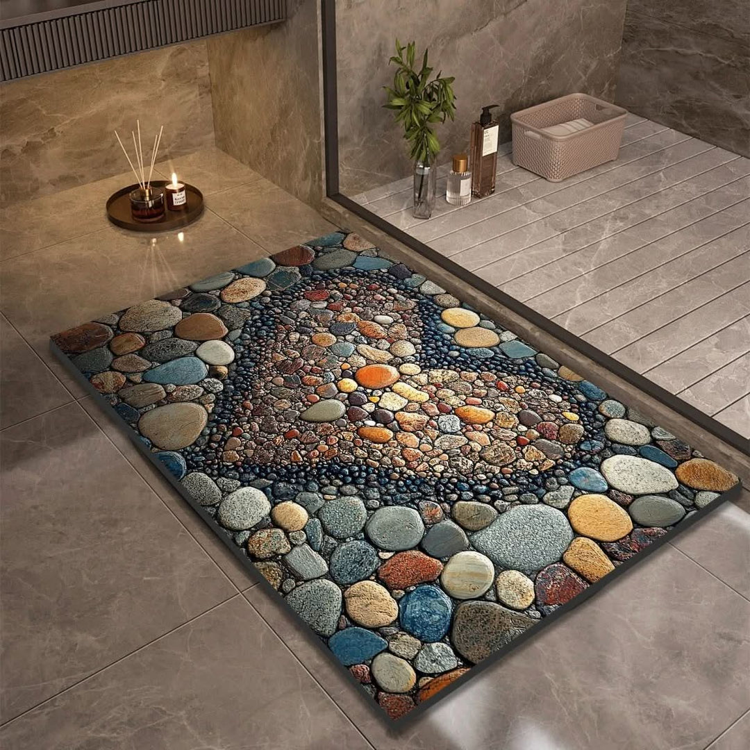 Kalsten | Diatomaceous Earth Bath Mat for Safety & Comfort