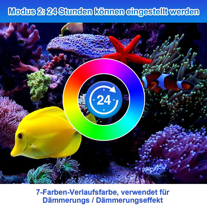 LED Aquarium Lighting 24/7 Mode with Timer | Kalsten