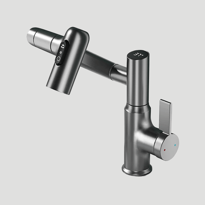 LUSTRAFLOW 360° faucet with LED temperature display | Kalsten