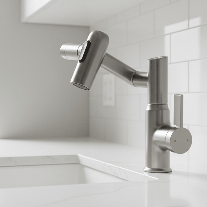 LUSTRAFLOW 360° faucet with LED temperature display | Kalsten
