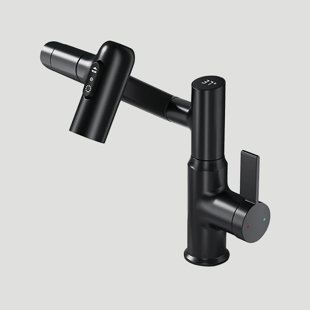 LUSTRAFLOW 360° faucet with LED temperature display | Kalsten