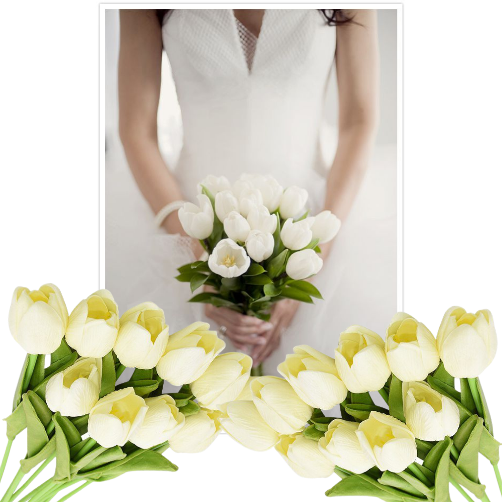 Artificial Tulip Flowers (10 Pcs)