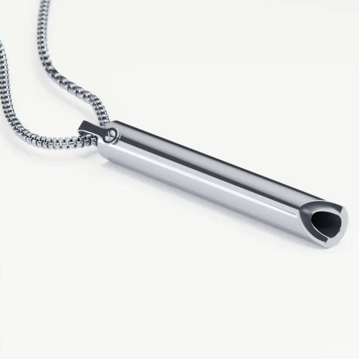 Kalsten | Breathing chain made of stainless steel – For quitting smoking & stress relief