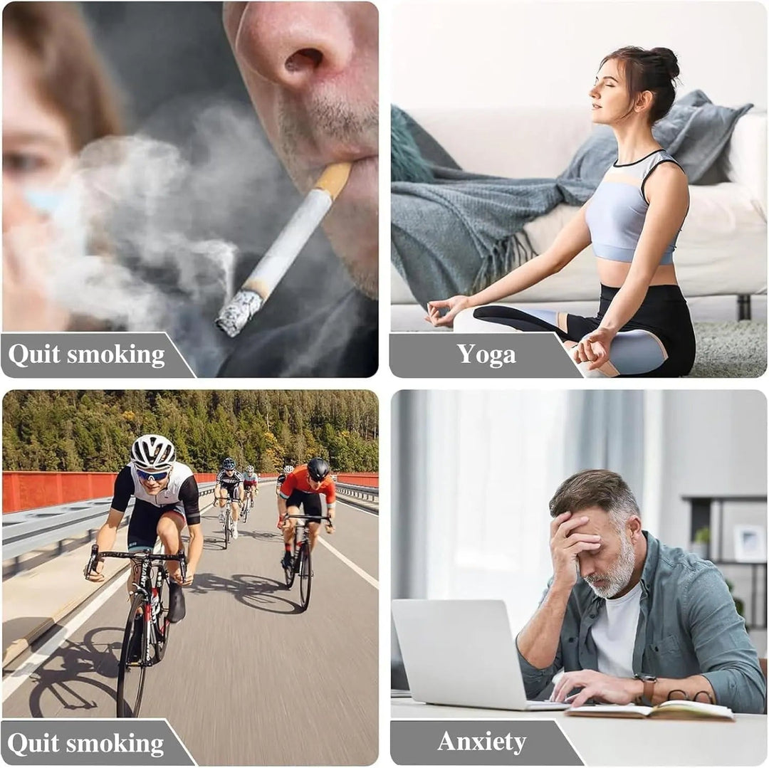 Kalsten | Breathing chain made of stainless steel – For quitting smoking & stress relief