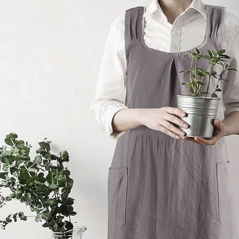 Skanto | Elegant Cross-Back Apron for Crafting