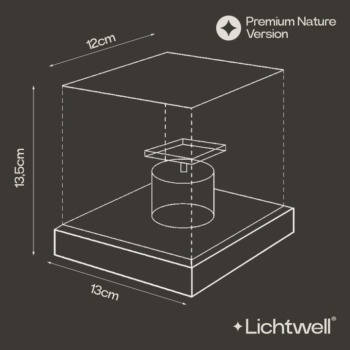 LED Table Lamp with Water Wave Effect | Kalsten