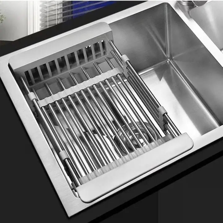 Kalsten | Extendable Dish Rack – Drying & Washing Possible in the Smallest Space