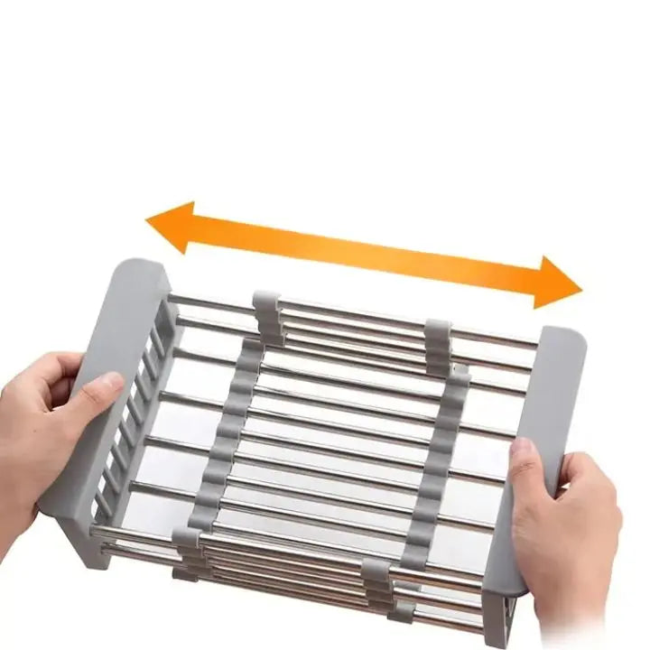 Kalsten | Extendable Dish Rack – Drying & Washing Possible in the Smallest Space